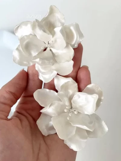 flores de porcelana fria para noivas